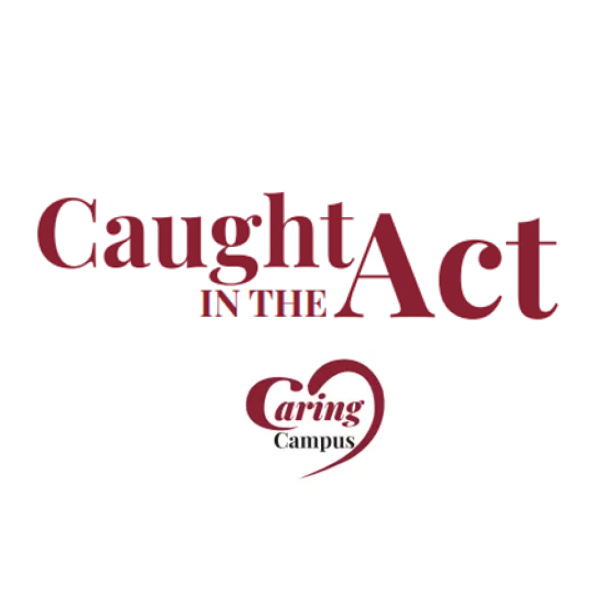 At the Hinds Community College Raymond Campus in Mississippi, Chief Evans “Caught in the Act of Caring”